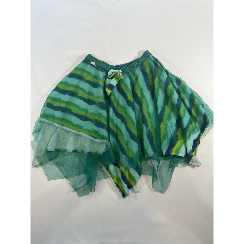 Wellie Wisher American Doll Girls Skirt Blue And Green Size 5 Fun Dress Up